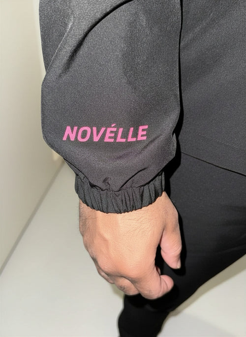 Novélle Tracksuit – Black/Pink