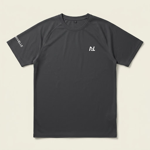 Novélle Performance T-Shirt – Charcoal 1