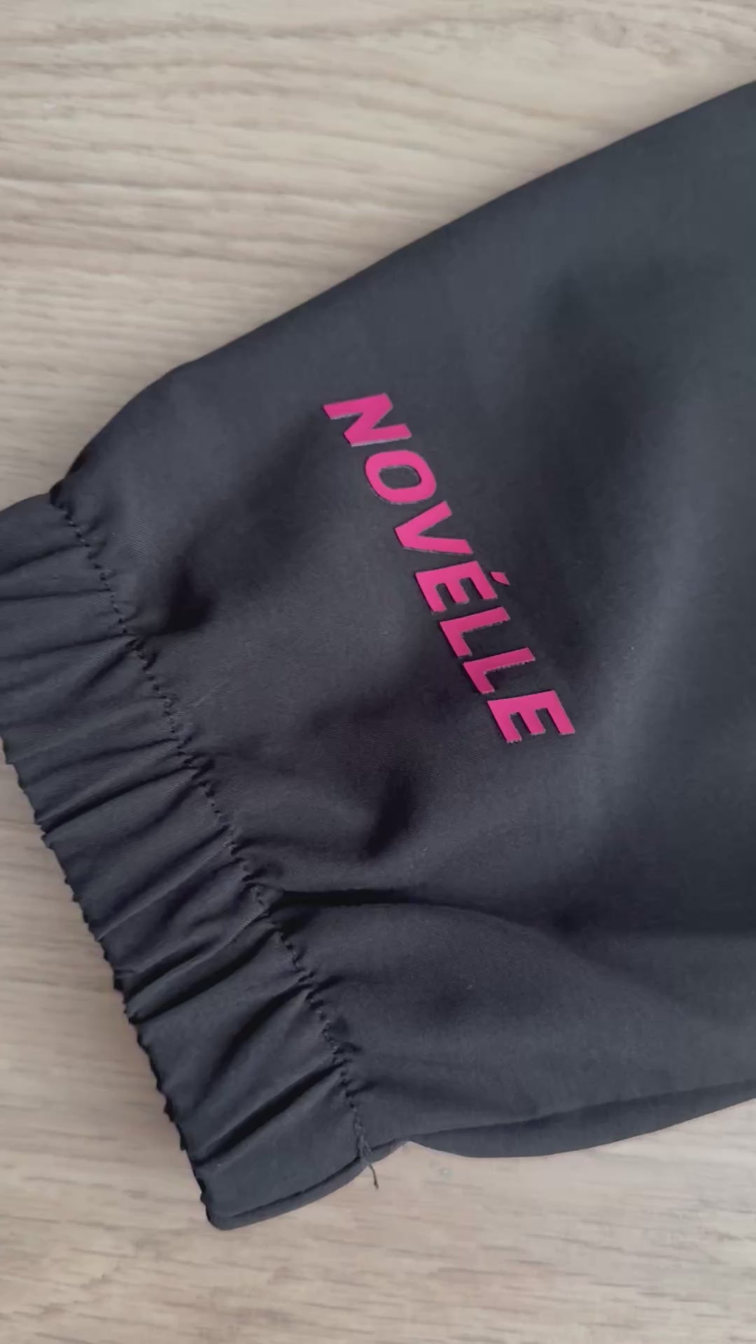 Novélle Jacket – Black/Pink
